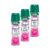 Kit 3 Odorizantes de Roupas Comfort Boom Perfume em Cristais Euforia Floral 275g