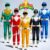 – JINN-Superhero Cosplay Costume POWER RANGERS Macacão E Máscara Roleplay Outfits Trajes De Festa De Carnaval