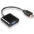 Cabo Conversor Adaptador Hdmi Para Vga Com Saida De Audio