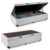 Cama Box Baú Solteiro Sintético Serene Branco 88x188x44