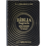 Bíblia Sagrada Pequena NAA | Letra Gigante | PJV | Couro Sintético | Preta