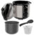 Panela de Pressão Elétrica Antiaderente GrayStone 5 Litros Aço Inox WAP Prosdócimo WPPE2