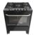 Fogão 5 Bocas Braslar Automático Mesa de Vidro Horus Top Control Preto