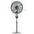 Ventilador WAP Coluna Flow Turbo Preto 127V 50cm 8 Pas FW009220