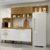 Cozinha Compacta Sara 5 Portas 2 Gavetas Marrocos/Off White – MX Móveis