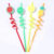 Canudo Espiral Rigido Colorido – Frutas – 27cm – 4 unidades – Rizzo