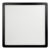 Painel LED Quadrado Sobrepor Preto Foxlux | design moderno, iluminação eficiente