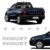 Kit 3 Adesivos Saveiro Robust Emblema Cinza Modelo Original