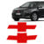 Adesivo Gravata Onix Hatch 2020 2021 2022 Vermelho Refletivo