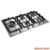 Cooktop 5 Bocas Brastemp Gourmand Inox com Duplachama e Trempe com Ferro Fundido BDK90DR