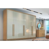 Guarda Roupa Casal 6 Portas e 8 Gavetas Robust/Livorno Cumaru/Fendi – Novo Horizonte