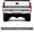 Faixa Chevrolet S10 Rodeio 06/08 Adesivo Tampa Traseira