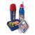 Kit Lancheira Patrulha Canina 3 Peças 1 Pote Marmita 1 Dental Case 1 Garrafa Plasútil