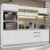 Armário de Cozinha Completa 100% MDF 250cm Smart Madesa 01