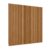 Painel Ripado Modular 3 metros  Linea Brasil