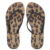 Chinelo Brizza Arezzo Animal Print Essential Preto e Marrom – Feminino
