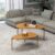 Conjunto Mesa de Centro Orgânica Florença Freijó – Dalla Costa