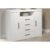 Cômoda de Quarto Master c/ 2 Portas 1 Nicho e 4 Gavetas c/ Pés Branco – Santos Andirá