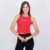 Regata Cropped Fila Basic Feminina Vermelha