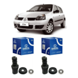 Par De Kit Batente Amortecedor Dianteiro Original Samkit Clio Logan 1.0 8v 1.0 16v 1.6 16v  1999 2000 2001 2002 a 2015