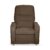 Cadeira Poltrona Do Papai Reclinável Confortável Suede Marrom