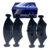 Kit Pastilha Freio Dianteira Original Syl Escort Verona Logus Pointer 1993 1994 1995 1996 1997
