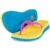 Chinelo Kenner Ibiza Anitta Feminino – Amarelo e Azul