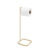 Suporte Papel Higiênico De Chão Para Banheiro Lavabo Dourado Fosco Luxo Arthi