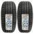 KIT 02 PNEUS 205/55R17 95W SPM305 XL SPEEDMAX KICKS TCROSS