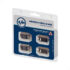 Fechadura Roseta Genebra Externo Cromado MGM 40mm