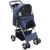 Carrinho de Passeio Pet com Porta Copo para Cães e Gatos – Azul