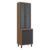 Paneleiro Cristaleira 65cm com Vidros e 4 Portas Havana Multimóveis CR20312