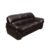Conjunto de Sofás 2 e 3 Lugares Lisboa Marrom