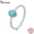 Anéis De Prata Esterlina 925 Bamoer Tianhe Stone Design Joias Presentes Para Mulheres