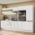 Armário de Cozinha Completa 100% MDF 300cm Frentes Smart Madesa 02
