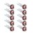 Conector Soquete T20 Plástico Abs 10 Unidades 2 Polo Tarponn
