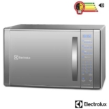 Micro-ondas Electrolux com 31 Litros de Capacidade e Grill Prata – ME41X