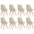 Conjunto 08 Cadeiras Eames Wood Leda Design