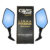 Retrovisor Xre 300 2019-2023 Giro 360 Lente Azul Convexa