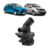 FLANGE FLUXO DE ÁGUA CITROËN C3 1.4 8V (TU3JP) – 2003 ACIMA PEUGEOT 206 1.4 8V (TU3JP) – 2003 ACIMA