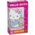 QUEBRA CABEÇA HELLO KITTY 200 PEÇAS GROW PUZZLE DESENHO SANRIO WHITE DIDÁTICO CLÁSSICO GATO MENINA
