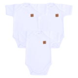 Kit Body Baby Best Básico Branco Liso – 03 Peças