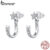 Brincos Bamoer 925 Sterling Sliver Shooting Stars Design Joias Presentes Para Mulheres