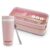 Kit p/ Lanche Jacki Design: Marmita 750ml c/ Talheres e Copo 300ml – Prático e Estiloso