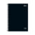 Caderno espiral capa dura 1/4 160 folhas Zip Preto Tilibra