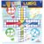 JOGOS TRADICIONAIS LUDO XALINGO MADEIRA REFLORESTADA BRINQUEDO TABULEIRO FAMÍLIA COORDENAÇÃO MOTORA