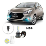 Ultra Led Nano 22000lm Hyundai Hb20 2016-2019 Farol Milha