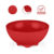 Bowl Tigela Multiuso Acrilico Vermelho Acrylic Line 180 Ml