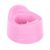 Penico Plástico Rosa Baby Sanremo