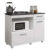 Balcao Para Cooktop Violeta 5 Bocas Branco – Kaiki Moveis
